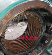 Repair of high voltage motor